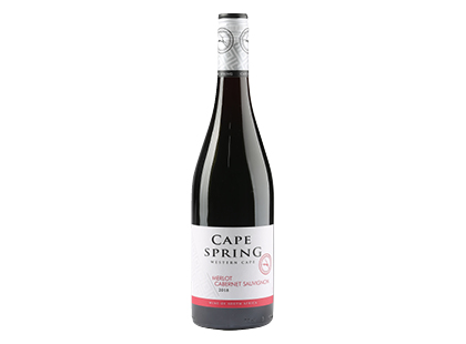 Raudonasis sausas vynas CAPE SPRING MERLOT CABERNET SAUVIGNON