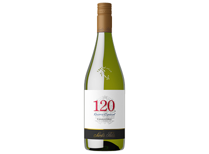 Baltasis sausas vynas SANTA RITA 120 CHARDONNAY