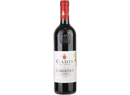 Raudonasis sausas vynas CADIS CABERNET SAUVIGNON VENETO su SGN