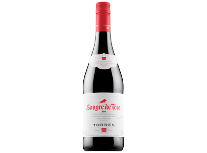 Raudonasis sausas vynas TORRES SANGRE DE TORO su SKVN