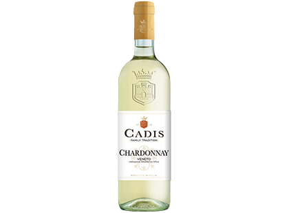 Baltasis sausas vynas CADIS CHARDONNAY VENETO su SGN