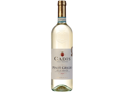 Baltasis sausas vynas CADIS PINOT GRIGIO DELLE VENEZIE su SKVN