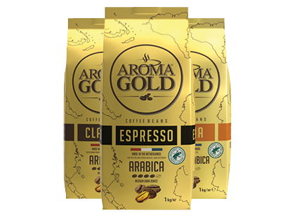 Kavos pupelės AROMA GOLD