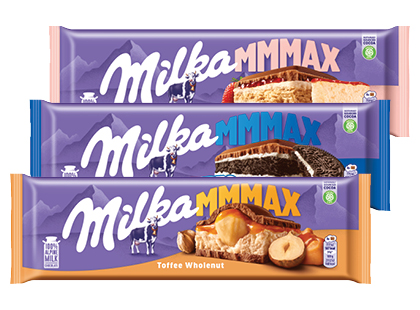 Pieninis šokoladas MILKA MMMAX