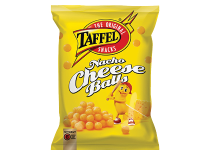 Kukurūzų traškučiai TAFFEL NACHO CHEESE BALLS
