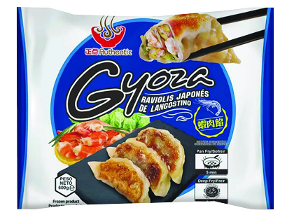 Šaldytas užkandis GYOZA su krevetėmis AUTHENTIC*