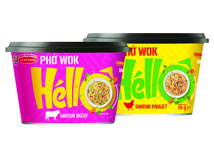 Greitai paruošiami ryžių makaronai PHO WOK HELLO*