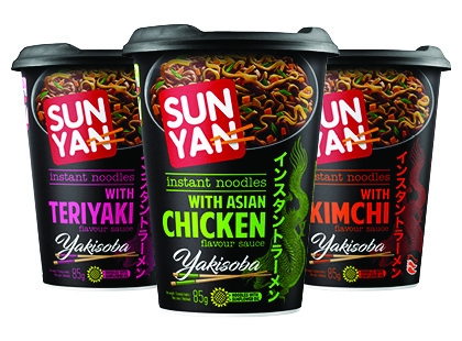 Greitai paruošiami makaronai SUN YAN YAKISOBA*