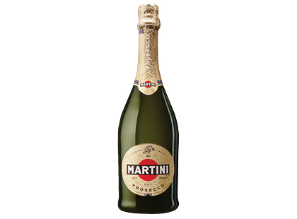 Putojantis baltasis sausas vynas MARTINI PROSECCO su SKVN