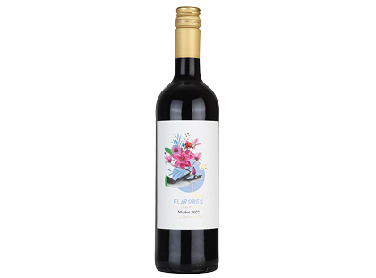 Raudonasis sausas vynas LOS FLAVORES MERLOT