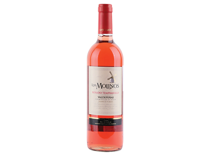 Raudonasis sausas vynas LOS MOLINOS ROSADO TEMPRANILLO su SGN