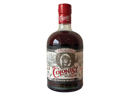 Spiritinis gėrimas su romu THE COLONIST SPICED BLACK