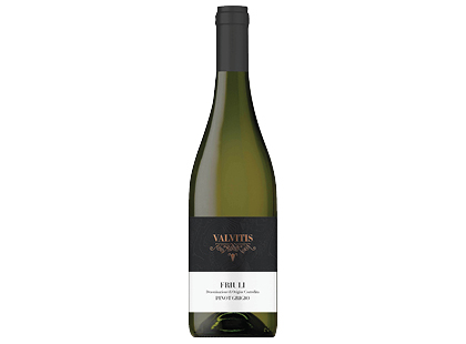 Baltasis sausas vynas VALVITIS FRIULI PINOT GRIGIO