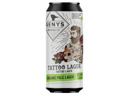 Alus GENYS ORGANIC TATTOO LAGER