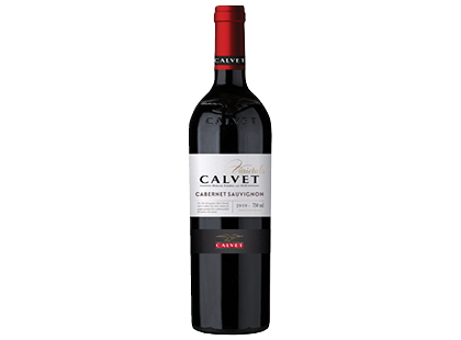 Raudonasis sausas vynas CALVET CABERNET SAUVIGNON su SKVN