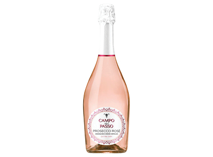 Putojantis rausvasis sausas vynas CAMPO PROSECCO ROSE