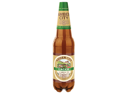 Šviesusis alus AMBER CITY LAGER