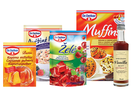 Kepinių priedams ir desertams DR. OETKER*