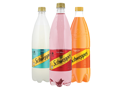 Gazuotas gėrimas SCHWEPPES*