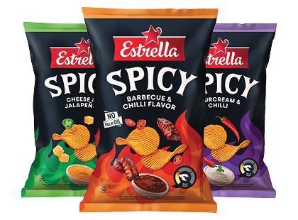 Bulvių traškučiai ESTRELLA SPICY*