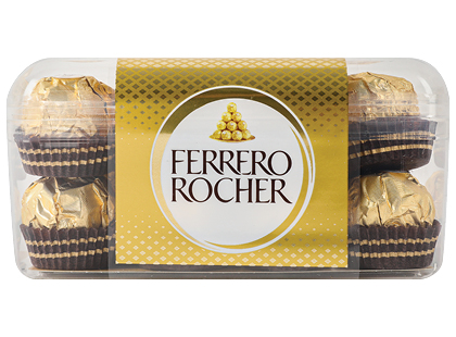 Šokoladiniai saldainiai dėžutėje FERRERO ROCHER*