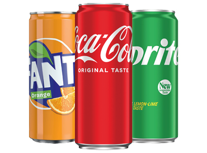 Gazuotas gėrimas COCA COLA; FANTA; SPRITE*