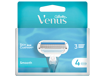 Moteriško skustuvo galvutės GILLETTE VENUS SMOOTH*