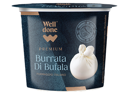 Buivolių pieno burata WELL DONE PREMIUM*