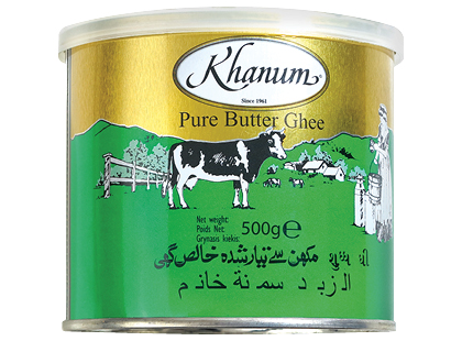 Lydytas sviestas GHEE KHANUM*