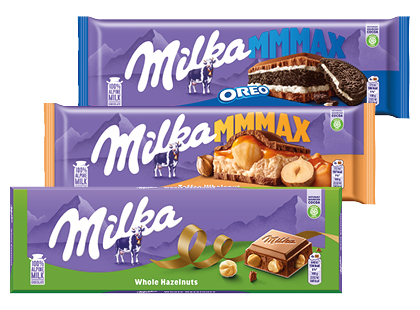 Pieninis šokoladas MILKA*