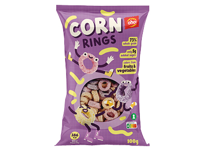 Kukurūzų užkandis OHO! CORN RINGS*