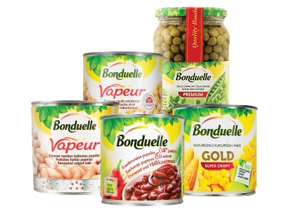 Konservuotai produkcijai BONDUELLE*