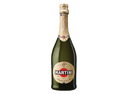 Putojantis baltasis sausas vynas MARTINI PROSECCO su SKVN