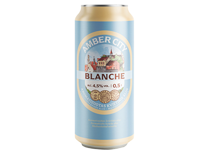 Kvietinis alus AMBER CITY BLANCHE