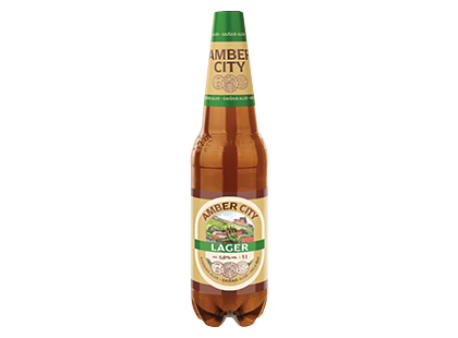 Šviesusis alus AMBER CITY LAGER