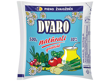 Natūrali DVARO grietinė*