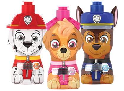 Dušo želė; šampūnas; kondicionierius PAW PATROL 3 IN 1*