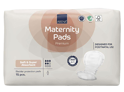 Higieniniai įklotai ABENA MATERNITY PADS*