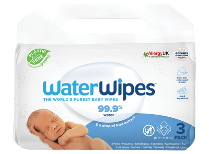 Drėgnosios kūdikių servetėlės WATERWIPES*