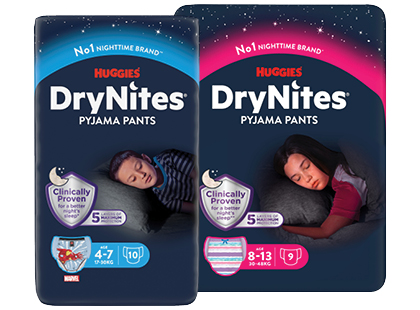 Sauskelnės-kelnaitės HUGGIES DRYNITES*