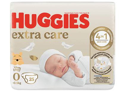 Sauskelnės HUGGIES EXTRA CARE*