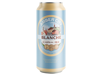 Kvietinis alus AMBER CITY BLANCHE