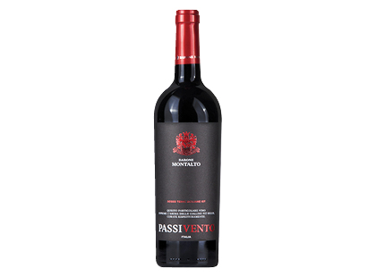 Raudonasis sausas vynas MONTALTO PASSIVENTO NERO D’AVOLA su SGN