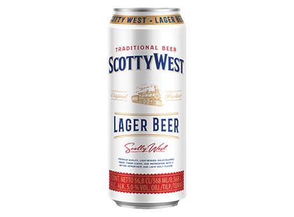 Šviesusis alus SCOTTY WEST LAGER