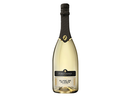 Putojantis baltasis sausas vynas PIROVANO BLANC DE BLANCS