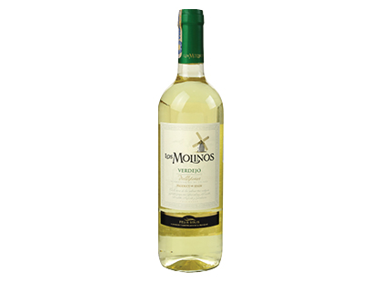 Baltasis sausas vynas LOS MOLINOS VERDEJO su SGN