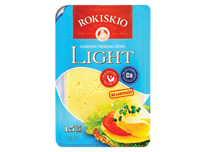 Fermentinis ROKIŠKIO sūris LIGHT riekelėmis*