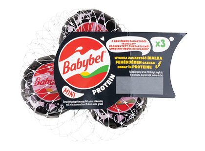 Lydytas sūris MINI BABYBEL PROTEIN*