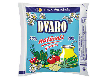 Natūrali DVARO grietinė*