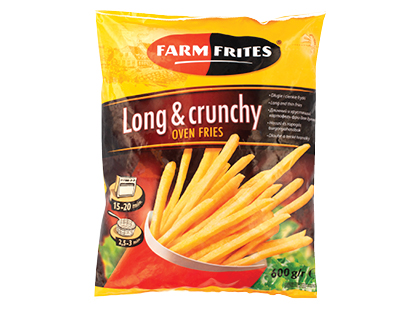 Šaldytos gruzdintos bulvytės FARM FRITES LONG & CRUNCHY*